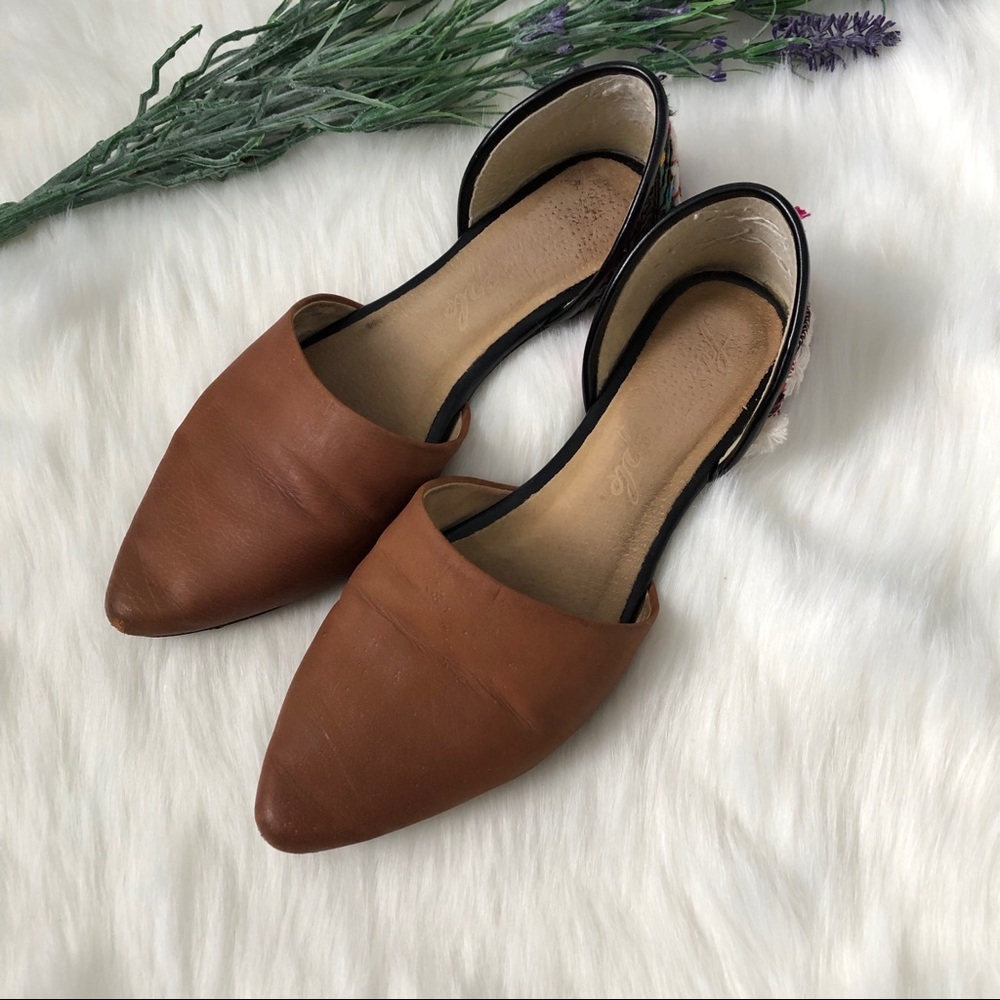 Free People | Rajah D’orsay Flats Shoes Colorful - Picture 3 of 7